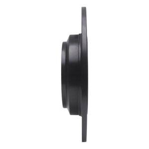 Acura TL Brake Rotor (1) - Rear Left - R1 Concepts - Drilled & Slotted - Black - `09-`14